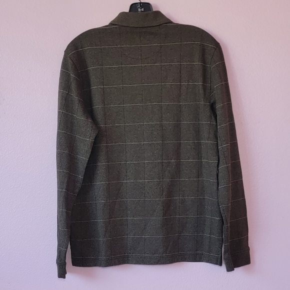 Van Heusen Windowpane Classic-Fit Polo/ M. - Picture 3 of 11